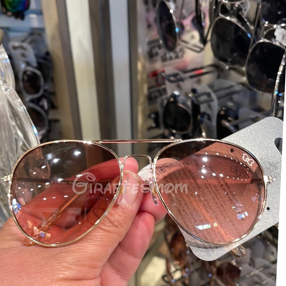 Disney Parks Minnie Mouse Bow Aviator Sunglasses